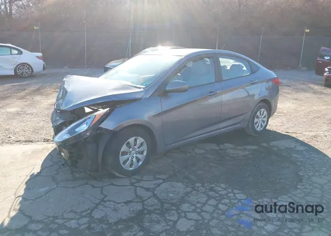 2017 Hyundai Accent Se from USA, damaged, VIN KMHCT4AE0HU308310